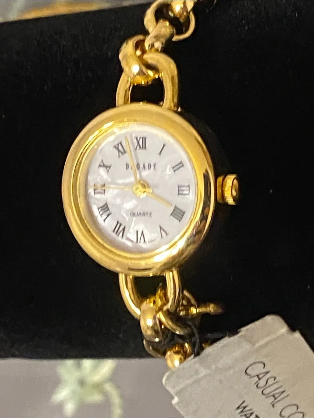 NWT Vintage Y2K Casual Corner Decade 6853 Japan Movt Rolo Link Watch